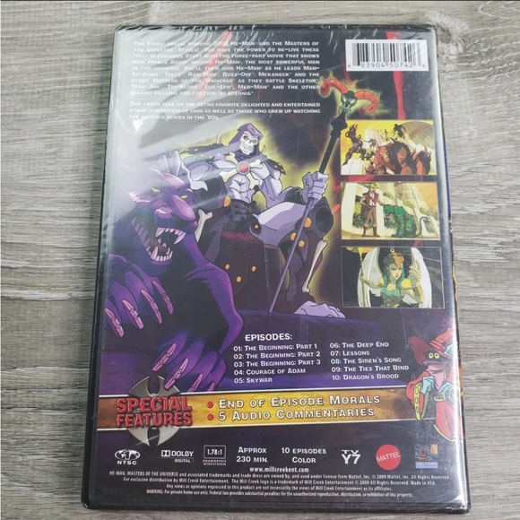 He-Man and the Masters of the Universe: Origins 10 episodes DVD Collection New - Picture 5 of 5